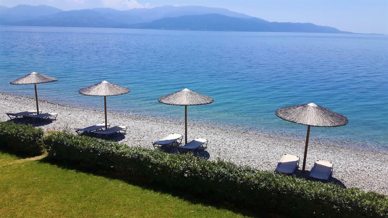 Villa Thalassa Paralia Sergoulas Exteriör bild